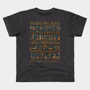 Egyptian hieroglyphs Kids T-Shirt